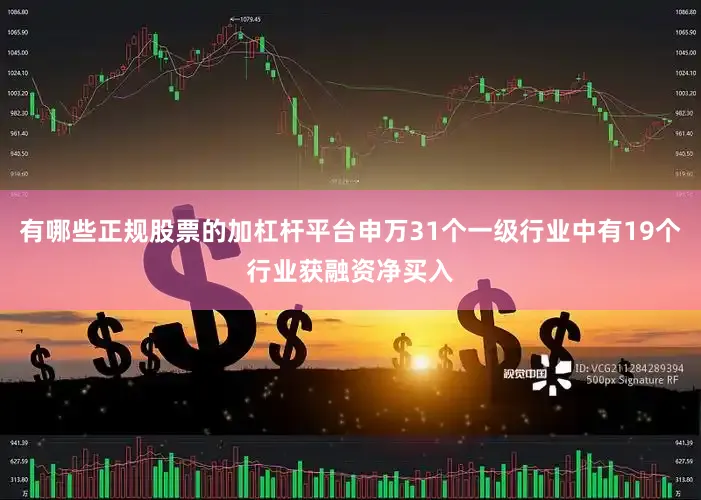 有哪些正规股票的加杠杆平台申万31个一级行业中有19个行业获融资净买入